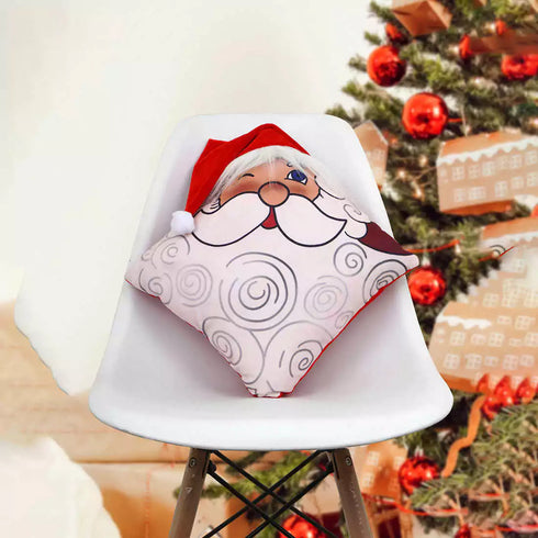 Personalised 3D Santa Claus Cushion